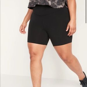 Extra High-Waisted PowerChill Hidden-Pocket Biker Shorts for Women 6-inch inseam